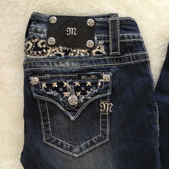 Miss Me Denim - Miss Me Signature Bootcut Jeans Size 27x27”